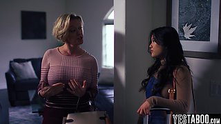 Asian teenage fucks stepmoms large-breasted bestie