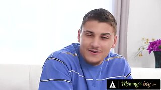 Alexis Malone Nuru Massage For Exchange Student - Big Tit MILF Titty Fuck & Sloppy Blowjob