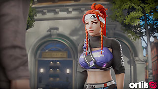 Brigitte's First Date Gone Wrong - Anal & Creampie 3 Times in a Row Overwatch 3D Animation