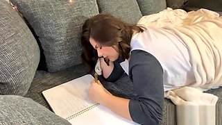 dear diary I wish my step brother would fuck me - sister creampied