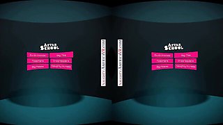 Vr porn movie with striking Ariella Ferrera and Richelle Ryan from Naughty America