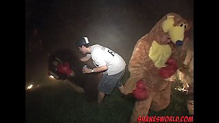 Hush Pass featuring Elizabeth Del Mar and Faith Grant's kissing movie