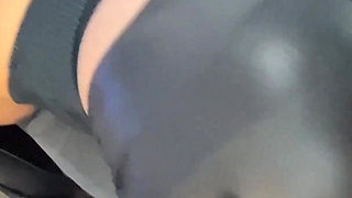 In My Leather Leggings While I'm Dressed - Raissa Conte