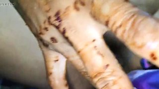 Madhu's Tight Indian Pussy Dripping Wet - Homemade Wife Cheating Close-Up