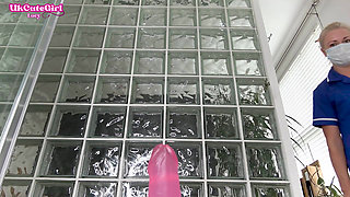 Clinical Semen Collection with a Very Naughty Nurse