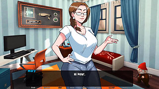 Dawn of Malice: college girl is giving handjob ep 4