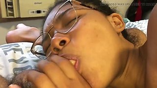 Stepdaughter Swallows My Pee and Spit Cock