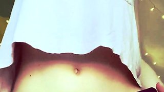 Blonde emo amateur solo masturbation