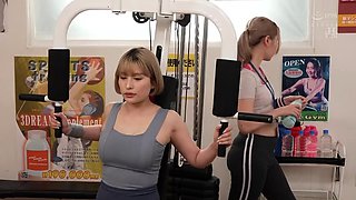 Group sex hardcore double blowjob swallowing cum