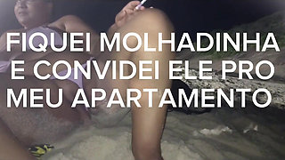 I Was Showing off on the Beach When I Met a Guy, Took Him Home, and We Ended up Having Sex.