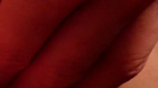 Anal Dildo Masturbation Closeup
