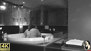 Boss Fucking Employee in the Pool and Filming Everything