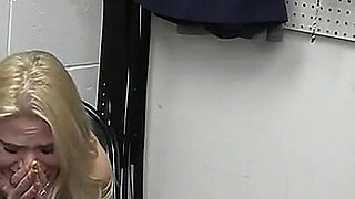 Watch Shoplifter Gets a Mouthful of Justice When Lpo Trades the Cuffs for a Deep, Hard Skull-fucking