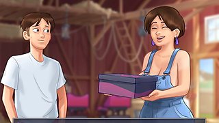 Milf neighbor gets railed by me in summertime saga - possible baby on the way