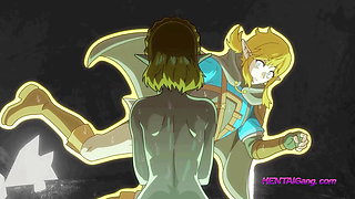 XXX Surprise Visitor - Zelda HENTAI Parody