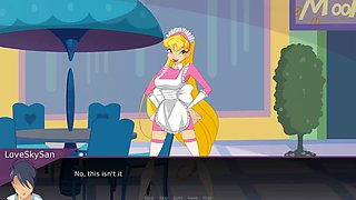 Fairy Fixer JuiceShooters - Winx Part 2 Sexy Cafe Maid By LoveSkySan69