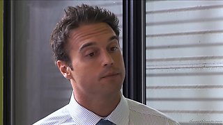 Charles Dera's Intense Forbidden Office Encounter