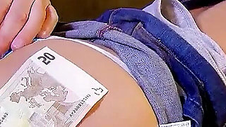 Poker player wins tournament and gets to fuck horny skinny teen Aris