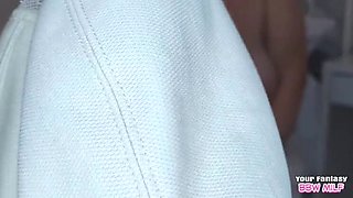 Mature BBW Wife Vintage Bra Homemade Cheating - Big Natural Tits MILF & Aunt Amateur Slut