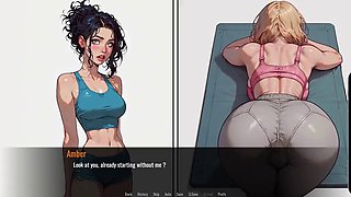 A Hot Redhead Stripper Gives a Lap Dance- Welcome to Port Haven 4 Gameplay