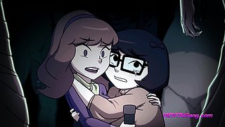 Mystery Detectives Velma and Daphne EXCLUSIVE 4K Group Sex