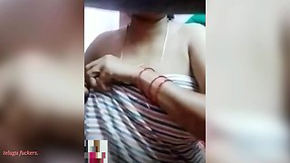 Telugu Hot Girl Towel Bath Showing for Step Brother Big Boobs Dirty Talking About Fucking