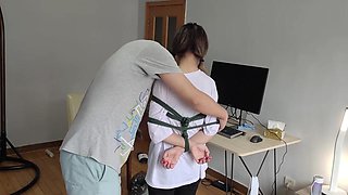 Newcomer Xiao Yi sister white cotton socks snake bound