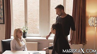 Mariska X - big tits action