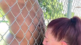 -Onlyfans.com- Damnnndezzyyy - Fence Fucking Had To Cut It