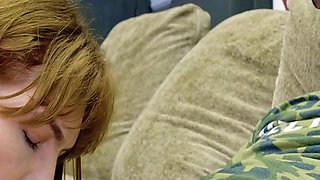 The Tall and Thin Blonde Asked Me to Eat Her Ass and Then Fill It with Cum