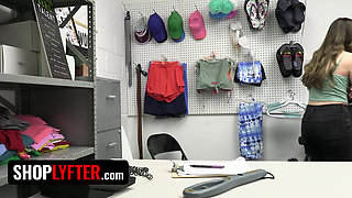 The Backroom Interrogation Of Teen Shoplifters Sia Lust and Natalie Brooks