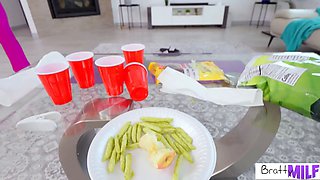 Horny Stepmom Beverly Hillson - "Suck My Tits Then Fuck Me Hard" To Stepson Jayrock