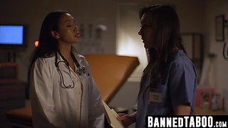 Sinn Sage's wild lesbian encounter with Doctor Vicki Chase's seduction