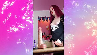 PLUMPER Tgirl Pinky Rails Meaty Fucktoy Internal ejaculation Pop-shot