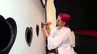 Cheri Pis Latex Double Penetration Glory Hole Threesome