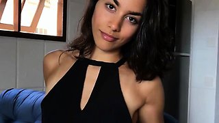 Hottest brunette solo webcam masturbation 2