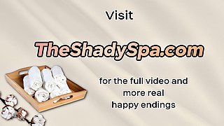 Massee rides cock in sauna
