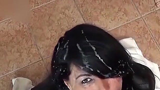 Facial Cum Gangbang! My Most Extreme Facial Cumshots! Liters of Cum!