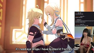 Desire or Reality of Aether - Genshin Manga porn
