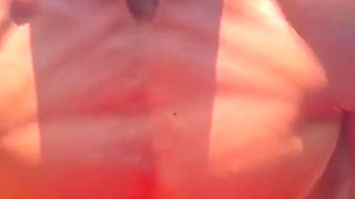 Gangbang - a Man Agreed to Have Rough Sex with His Wife in a Tent with Two Guys