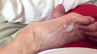 Having Footjob Fun with Aunty Ann JOI