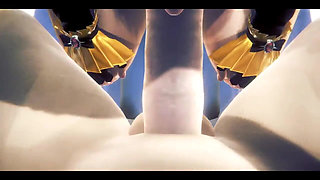 Genshin Impact Hentai - Xialing Blowjob in Japanese Toilet Uncensored - Japanese Asian Manga Anime Film Game Porn