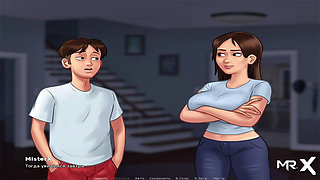 SummertimeSaga - Pussy Caressing at the Cinema