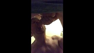 Big Dick Blowjob at the Mens Club