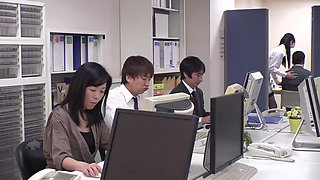 Younger Female Boss Seduces Me with Sweet and Teasing Whispers in My Ear From Behind. Part.1