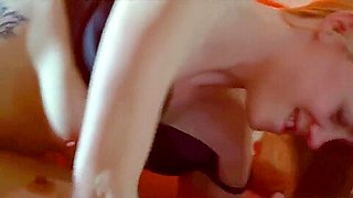 Canadian Celebrities Lisa Rose Snow &amp; Jennie Raymond Lesbian Sex w/Strap-on