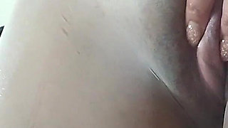 Late Night Pantyhose and Dildo Play