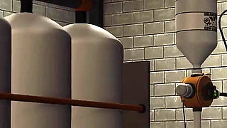 Cuffed and Fucked. Hot Young Busty Brunette Has Crazy Fuck with a Big Black Cock