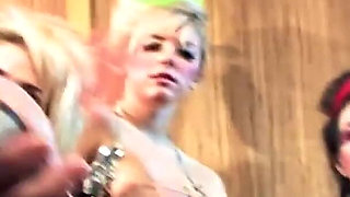 Fuck Fest Lesbian Session with Squirting French Sluts