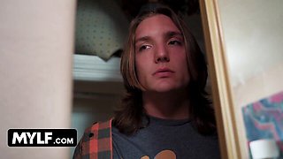 Rocking Josh Rivers and Aderes Quin - school (18+) dirt - MYLF